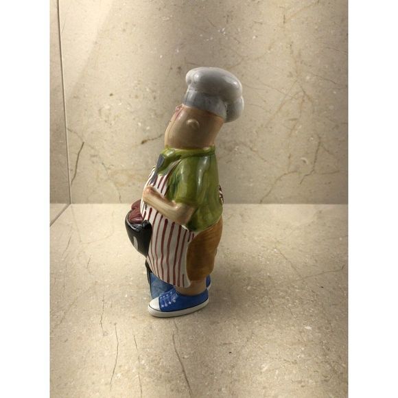 CIC Salt & Pepper Shakers Two BBQ Men DAD Gift - Picture 3 of 12